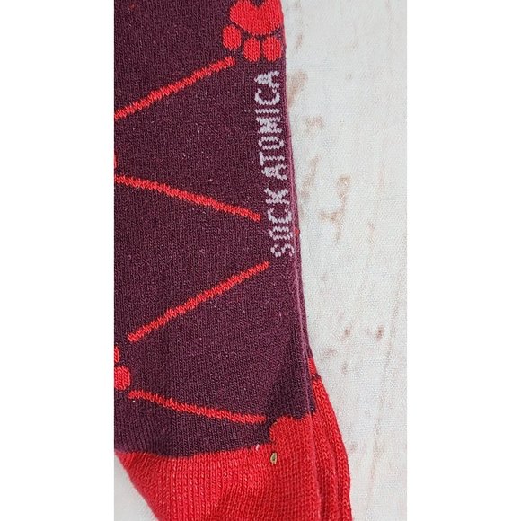 Sock Atomica Dog Yorkie Graphic Socks Comfy Cotton/Poly Blend,One Size Fits Most - Picture 5 of 9